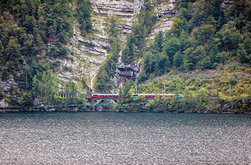 Bahnbrücke Hallstättersee