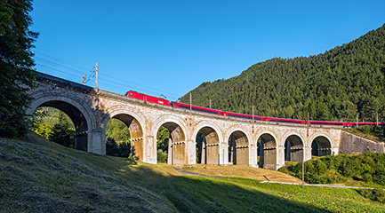 Semmeringbahn - Adlitzgraben-Viadukt
