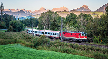 Regional-Zug in Windischgarsten