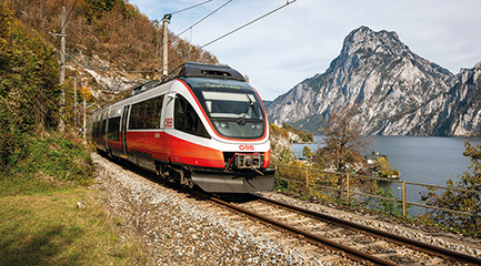 Salzkammergutbahn Traunkirchen