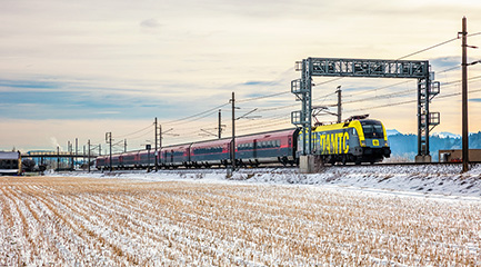 Railjet in Gampern