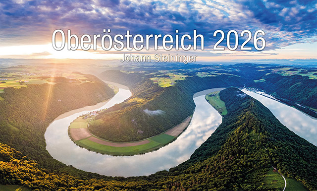 Oberösterreich 2026 Panorama-Kalender